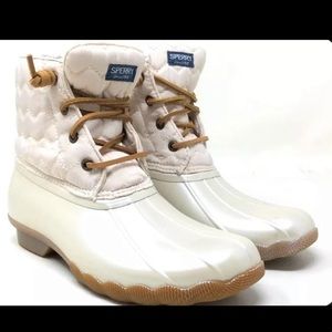 Sperry Saltwater Duck Boots Rain Water Shoes